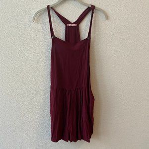 Lose-fitting Short Overalls